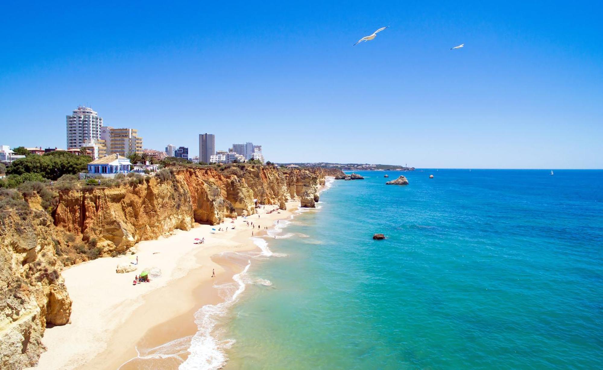 B25 - Candimar Beach Apartment Portimao Bagian luar foto